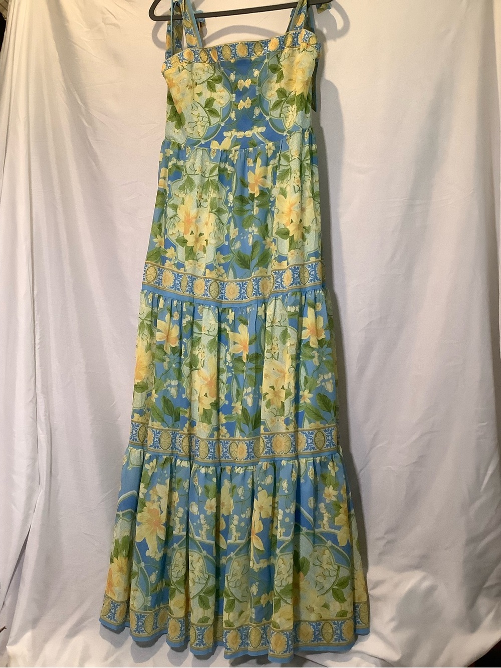 Flying Tomato printed maxi dress NWOT